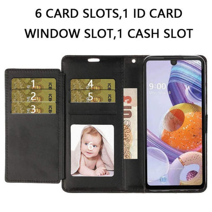Phone Case for Motorola Moto G Stylus 5G 2026 /2025 Wallet Credit Card Holder Leather Grip Shockproof Hybrid Protective Style Durable Flip Pouch Cover Rose Gold