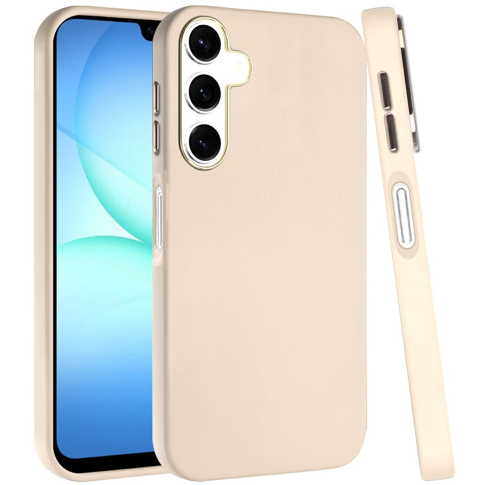 For Samsung Galaxy A17 5G Hybrid Armor Shockproof, Durable Bumper Rubber Gummy Gel Slick Hard PC Silicone TPU Case Cover