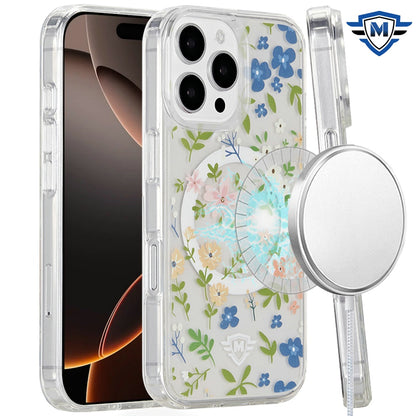 For Apple iPhone 15 Pro Max (6.7") Premium Cute Pattern Design Magnetic Durable Shockproof SlimTPU Hard Back [Compatible with Magsafe] Case Cover