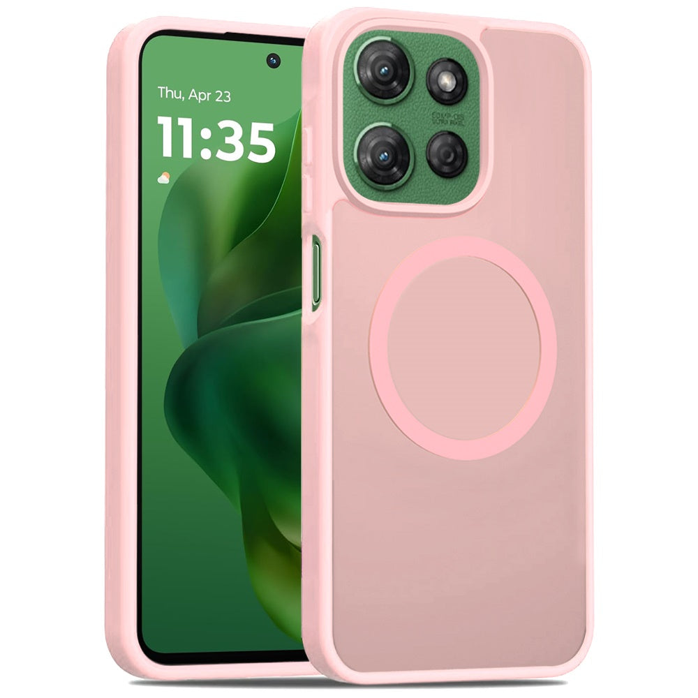 For Motorola Moto G Power 5G 2027 MagSafe Compatible Case Hybrid Soft TPU Bumper Hard Translucent Matte Back Slim Shockproof Case Cover