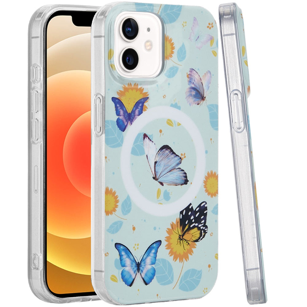 For Apple iPhone 16 (6.1") Durable Fashion IMD Printed Design TPU Slim Shockproof Protective Case with Stylish Pattern Case Cover
