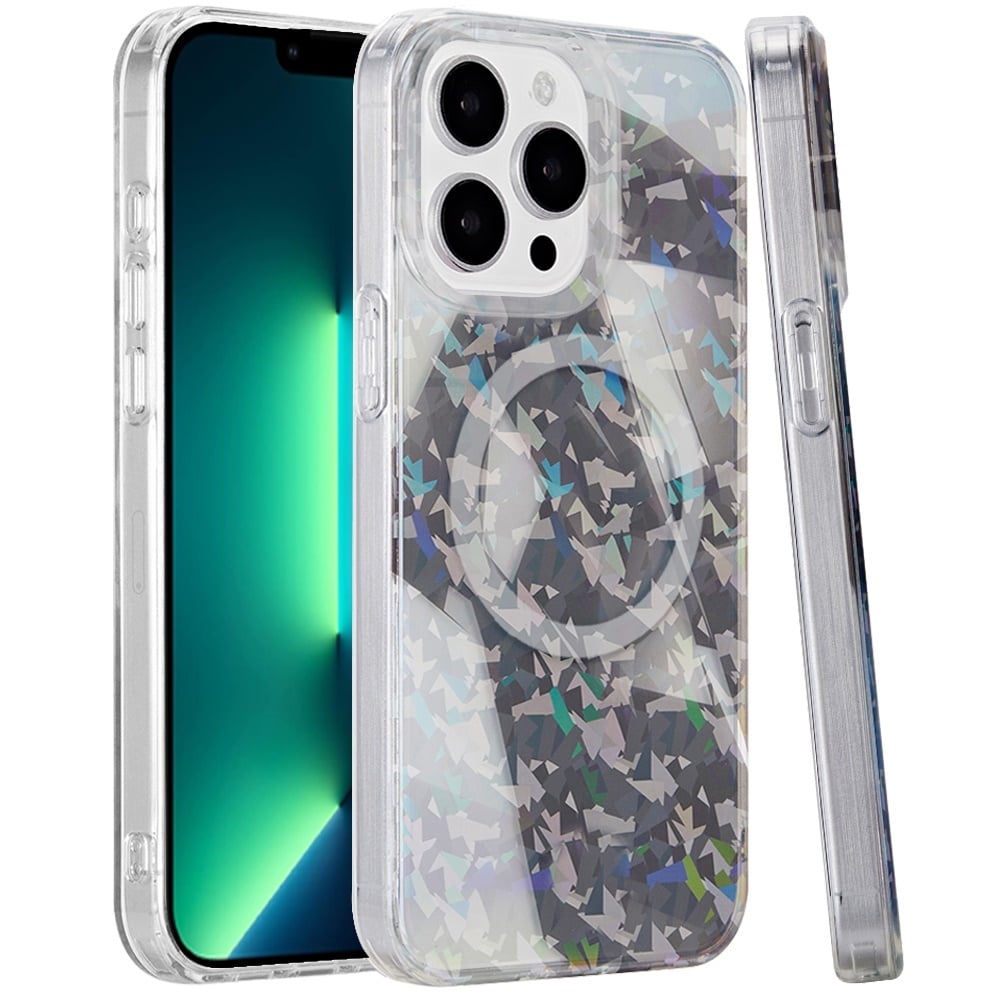 For Apple iPhone 13 Pro Max Double Layer IMD Magnetic Hybrid Shockproof Protection Anti Scratch Durable Design Secure Grip Slim Profile Compatible Design Case Cover