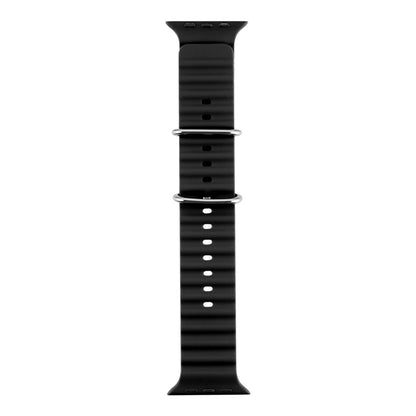 echelon ComfyFit Silicone Strap for Apple Watch Series 9 41mm/Watch Series 10 42mm / Watch SE (2022) 40mm - Black, Apple Watch Accessories