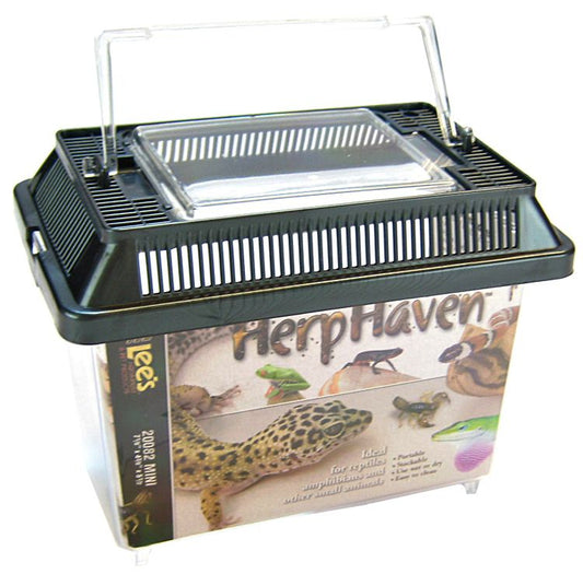 Lees HerpHaven Rectangular Terrarium [Reptile Supplies for Reptile] Mini - 1 count