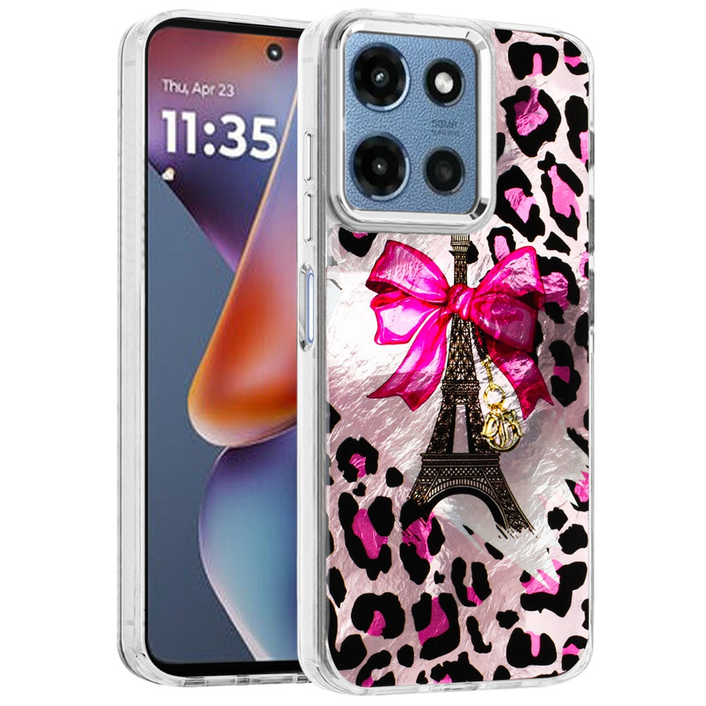 For Motorola Moto G Stylus 5G 2025 Fashion Beautiful Epoxy Design Hybrid Fashion Stylish TPU Protective, Shockproof Hybrid PC Case Cover