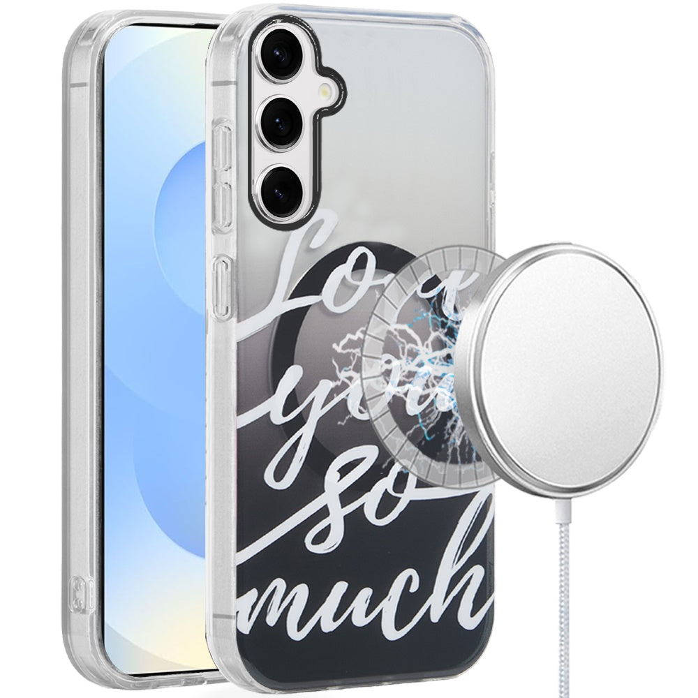 For Samsung Galaxy S25+ /S25 Plus /S24+ Plus Durable Fashion IMD Printed Design TPU Slim Shockproof Protective Case with Stylish Pattern Case Cover