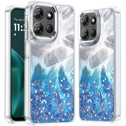 For Motorola Edge 2025 Fashion Epoxy Glitter Shimmer Design, Hybrid Shockproof TPU, Stylish Sparkle Slim TPU Protective Case Cover