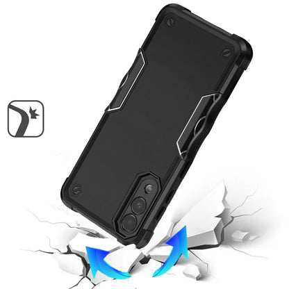 For Samsung Galaxy S25 EDGE Slim Tough Shockproof Hybrid Heavy Duty 2in1 Dual Layer TPU Bumper Rugged Rubber Defend Armor Case Cover