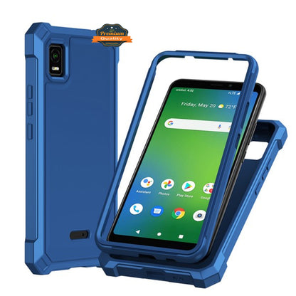 For AT&T Motive Pro 2 Full-Body Dual Layer Hybrid Case Slim, Drop-Proof TPU Hard PC, Durable Corner Front Bumper Protector Case Cover