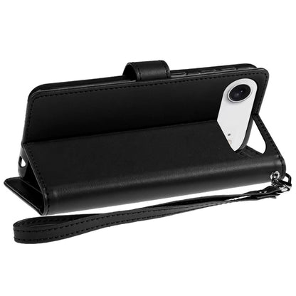 For Apple iPhone 17 Air (6.6") Wallet Cases PU Leather with Credit Card /ID /Cash Holder Slot Dual Flip Book Pouch, Stand and Strap Case Cover