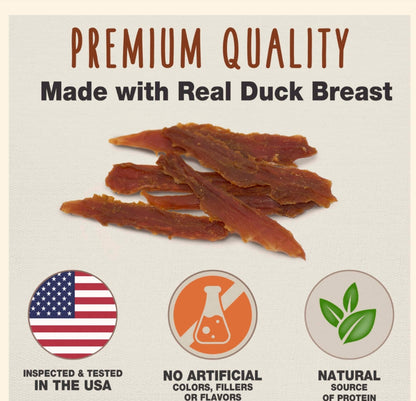 Cadet Gourmet Duck Breast Treats for Dogs [Dog Supplies] 3 oz