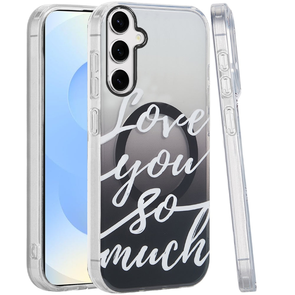 For Samsung Galaxy S25+ /S25 Plus /S24+ Plus Durable Fashion IMD Printed Design TPU Slim Shockproof Protective Case with Stylish Pattern Case Cover