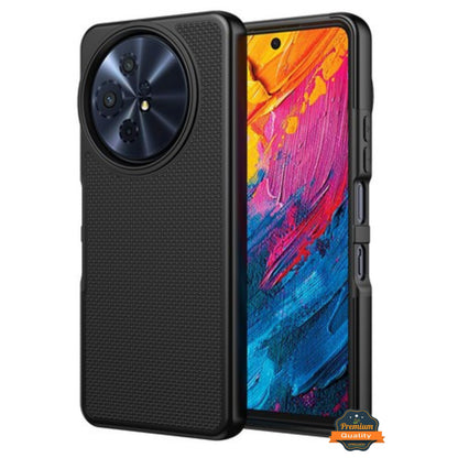 For TCL 60 XE NXTPAPER Dual Layer Slim & Tough Hybrid Shockproof Heavy Duty Rubber TPU Matte with Textured Rugged Shell Protection Case Cover