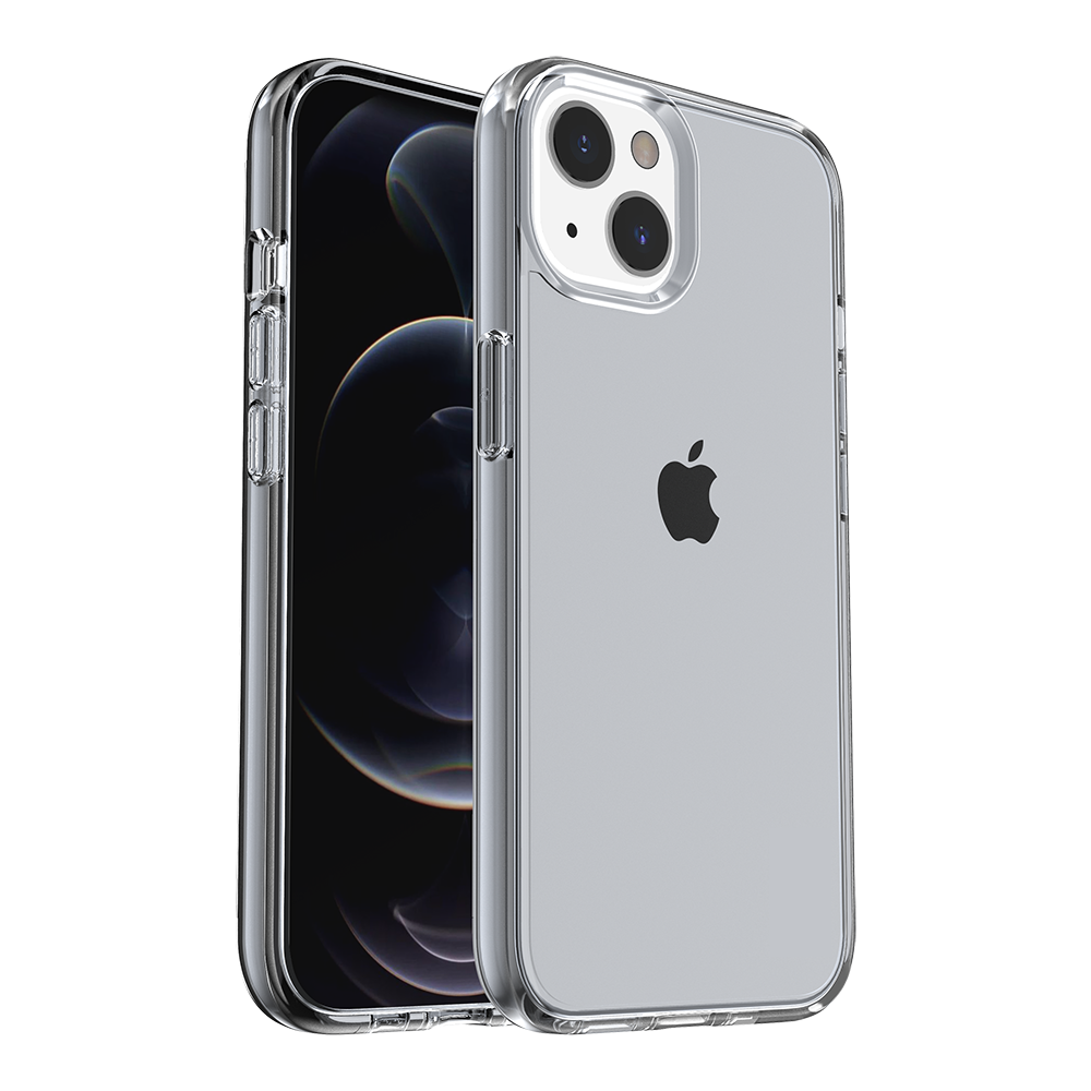 For Apple iPhone SE 3 (2022) SE/8/7 Transparent Shock Absorption PC + TPU Rubber Gel Thick 3mm Hybrid Silicone Slim Fit Back Case Cover