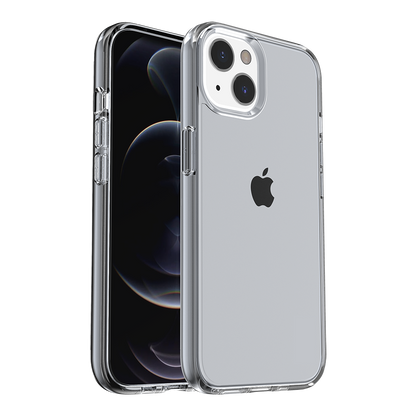 For Apple iPhone SE 3 (2022) SE/8/7 Transparent Shock Absorption PC + TPU Rubber Gel Thick 3mm Hybrid Silicone Slim Fit Back Case Cover