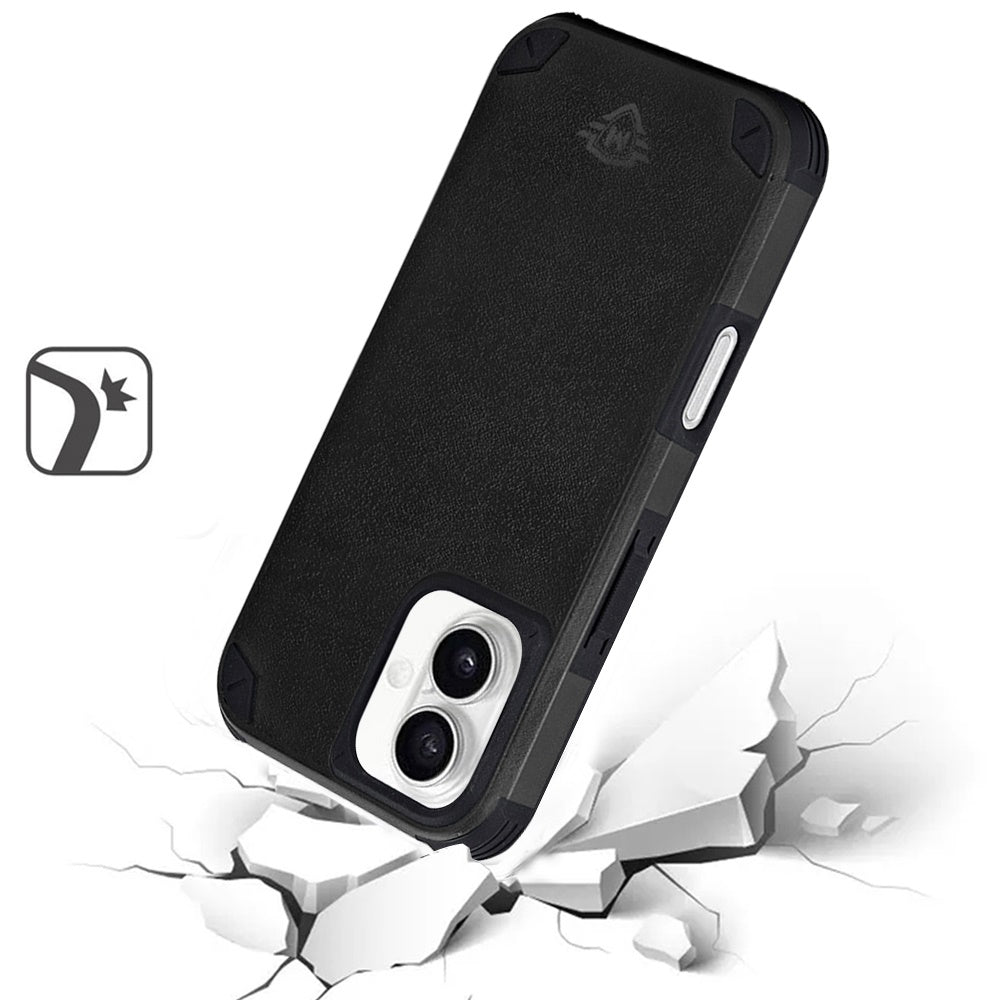 For Apple iPhone 16 Pro Max (6.9") Premium Heavy Duty Dual-Layer Rugged Protection, Shockproof Magnetic Compatible with MagSafe Case Cover