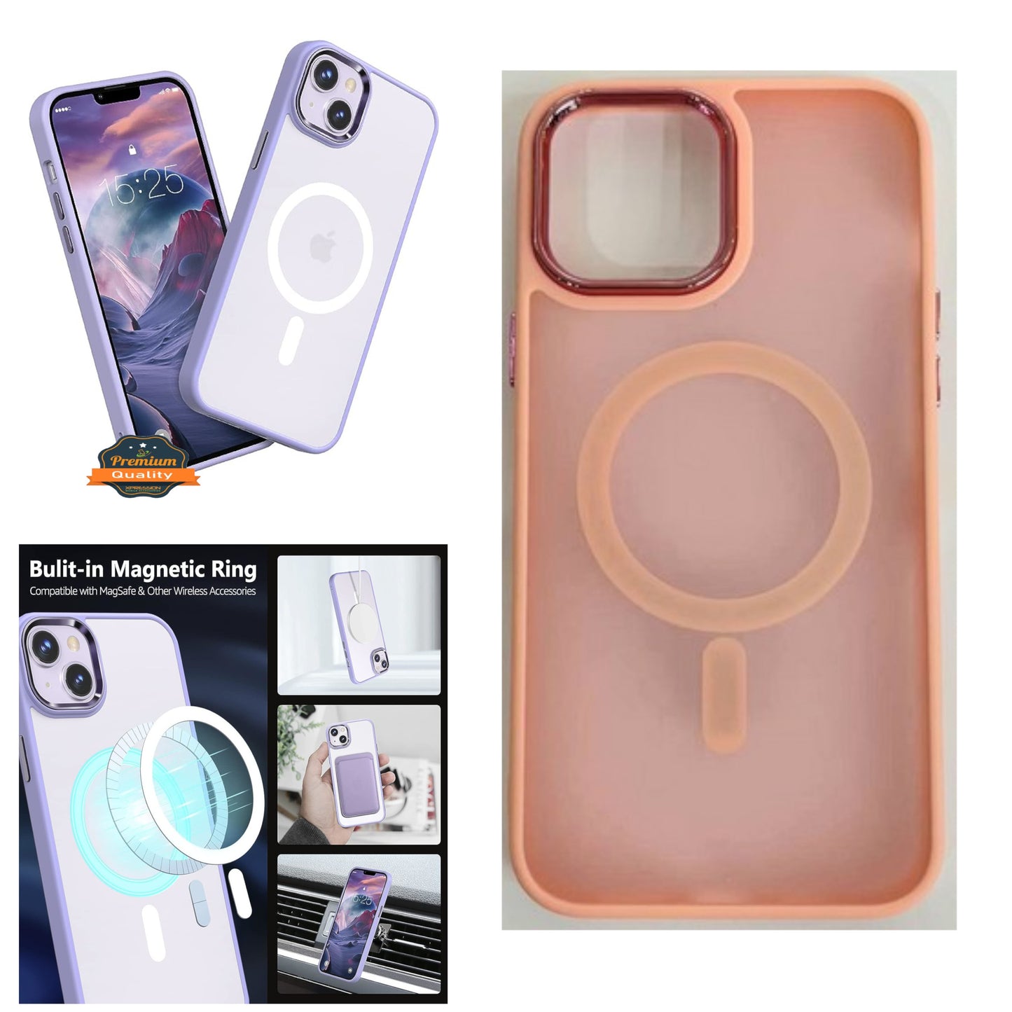 For Samsung Galaxy S26+ / S26 Plus Compatible with MagSafe Strong Magnetic Slim Translucent Matte Back TPU Shockproof Design Case Cover