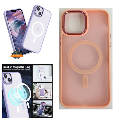 For Samsung Galaxy S26+ / S26 Plus Compatible with MagSafe Strong Magnetic Slim Translucent Matte Back TPU Shockproof Design Case Cover