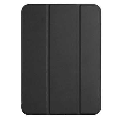 For Apple iPad Mini 7th /6th Trifold Case with Magnetic Closure, PU Leather Folding Stand, Slim Lightweight TPU Folio Protective Shell Case Cover Black