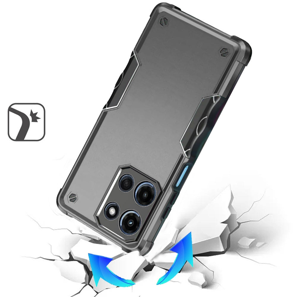 For Motorola Moto G Stylus 5G 2025 Slim Tough Shockproof Hybrid Heavy Duty 2in1 Dual Layer TPU Bumper Rugged Rubber Defend Armor Case Cover