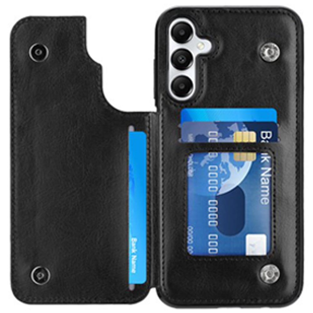 For Samsung Galaxy A16 5G Wallet Case PU Leather Flip Cover with Cardholder, Magnetic Closure, and Kickstand Case Cover