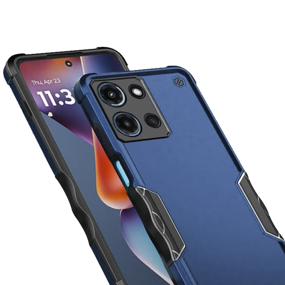 For Motorola Moto G 5G 2025 Slim Tough Shockproof Hybrid Heavy Duty 2in1 Dual Layer TPU Bumper Rugged Rubber Defend Armor Case Cover