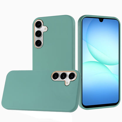 For Samsung Galaxy A17 5G Hybrid Armor Shockproof, Durable Bumper Rubber Gummy Gel Slick Hard PC Silicone TPU Case Cover