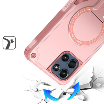 For Motorola Moto G 5G 2026/2025 Magnetic Invisible Kickstand Holder with Magsafe, Slim Fit Shockproof Hybrid Military Grade Heavy Duty Case Cover