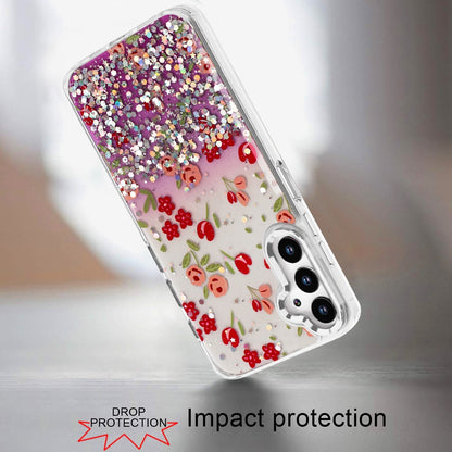 For Samsung Galaxy A16 5G Fashion Beautiful Epoxy Design Hybrid Fashion Stylish TPU Protective, Shockproof Hybrid PC Case Cover