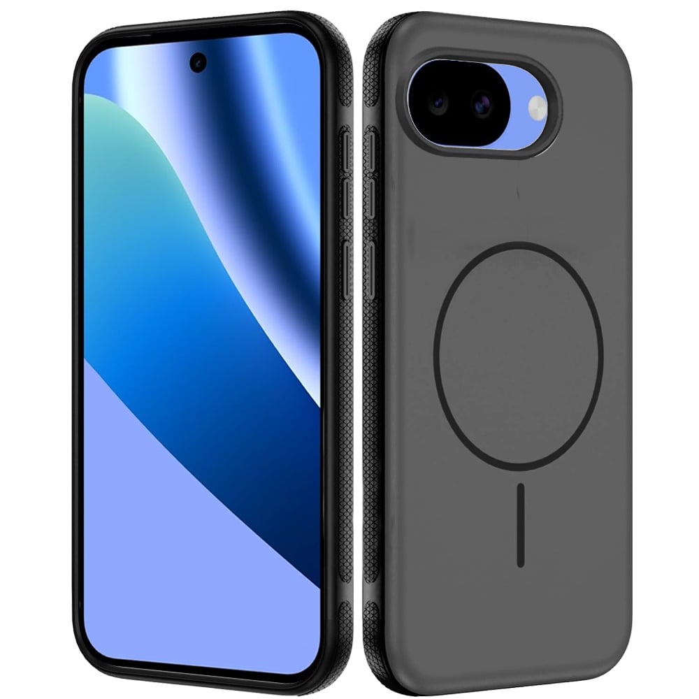 Phone Case for Google Pixel 10A Super Magnetic Matte Hybrid Shockproof Thick Protective Durable Grip Anti Scratch Premium Edge Slim Fit Cover