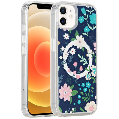 For Apple iPhone 16 Plus (6.7") Magsafe Case Cute Pattern Design Durable Shockproof SlimTPU Hard Back [Compatible with Magsafe] Case Cover