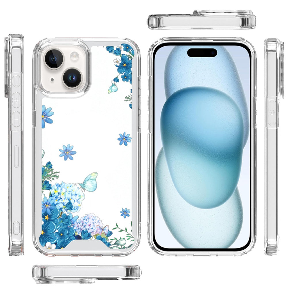 For Apple iPhone 17E /16E Beautiful TPU Design, Slim Shockproof Soft Cover for Women and Girls, Stylish Protective Case Cover