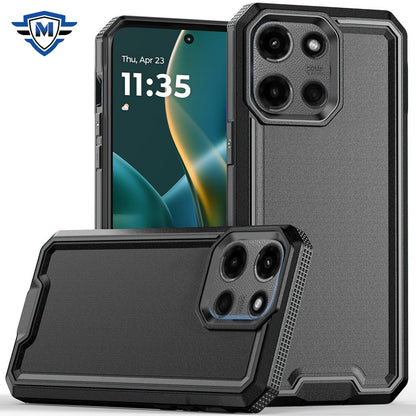 For Motorola Moto G Stylus 5G 2025 Premium Fused Hybrid Tough Strong Hard PC TPU Rubber Shockproof Drop Protection Impact Case Cover