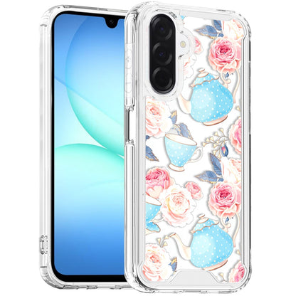 For Samsung Galaxy A17 5G Beautiful TPU Design, Slim Shockproof Soft Cover for Women and Girls, Stylish Protective Case Cover