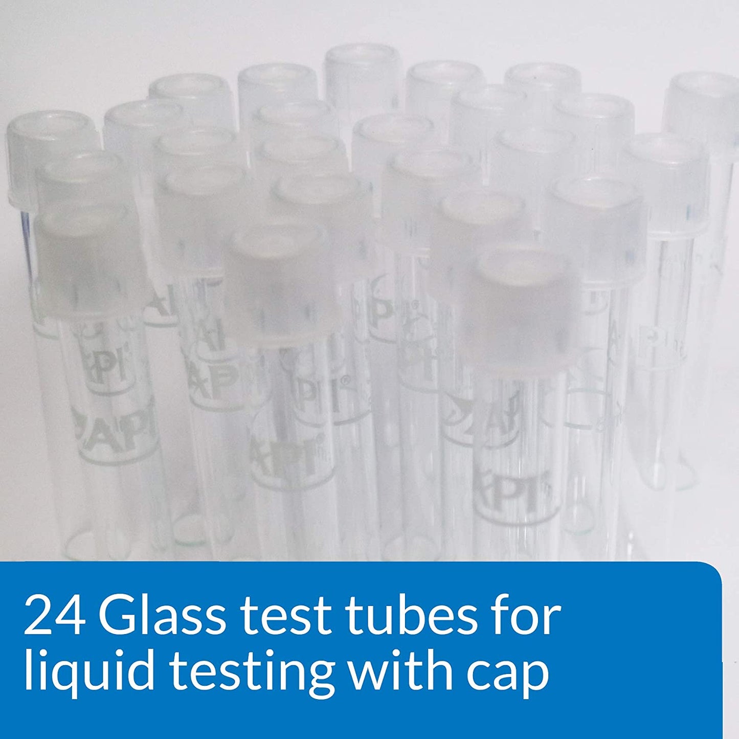 API Test Tubes for Use with API Liquid Test Kits [Aquarium Supplies] 24 count