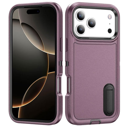 For Apple iPhone 17 Pro Max Classic Hybrid True Transparent Magnetic Circle - Shockproof Hybrid Clear Bumper, Compatible with MagSafe Case Cover Clear