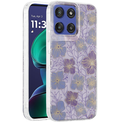 For Motorola Moto G Stylus 5G 2026 /2025 Fashion Layer Design Slim IMD TPU Protective, Shockproof Hybrid Stylish Durable Hard PC Case Cover