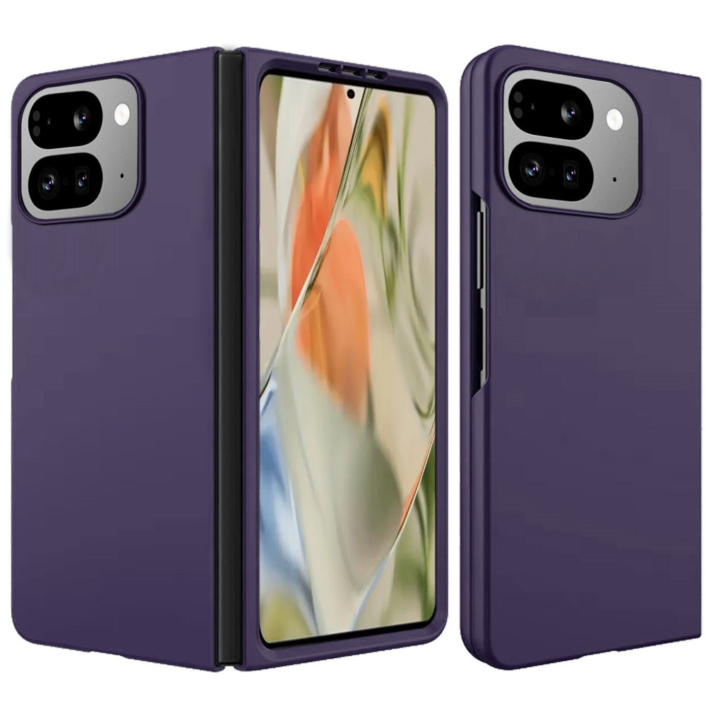 For Google Pixel 10 Pro Fold Snap-On Flip Premium Matte Finish Slim Lightweight Protective PC + Rubber TPU Hard Shell Case Cover