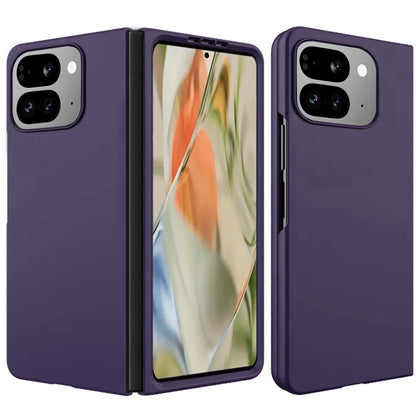 For Google Pixel 10 Pro Fold Snap-On Flip Premium Matte Finish Slim Lightweight Protective PC + Rubber TPU Hard Shell Case Cover