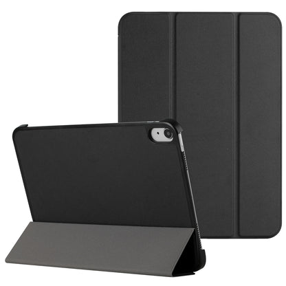 For Apple iPad Mini 7th /6th Trifold Case with Magnetic Closure, PU Leather Folding Stand, Slim Lightweight TPU Folio Protective Shell Case Cover Black