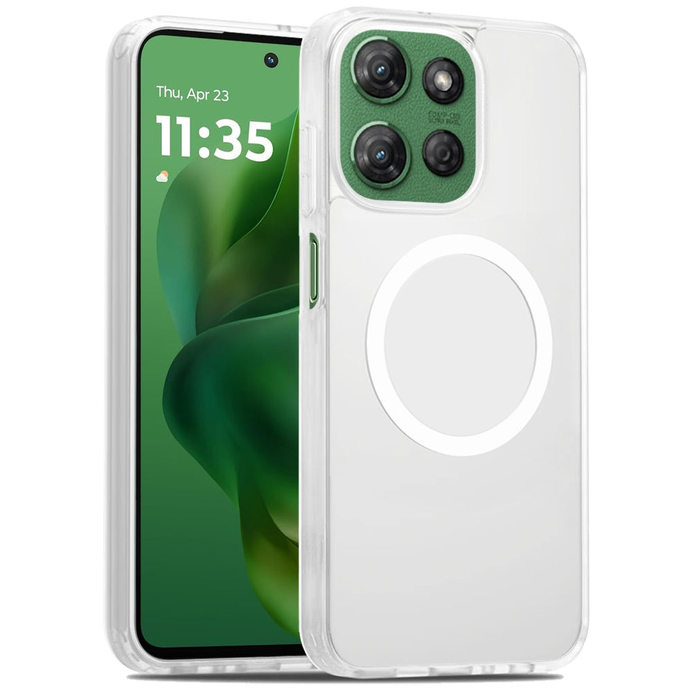 For Motorola Moto G Power 5G 2027 MagSafe Compatible Case Hybrid Soft TPU Bumper Hard Translucent Matte Back Slim Shockproof Case Cover