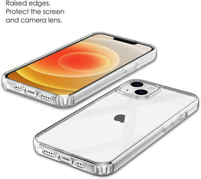 For Samsung Galaxy S26+ / S26 Plus Crystal HD Clear Back Hybrid Case TPU Bumper Frame Slim Shockproof Hard Defender Case Cover Clear