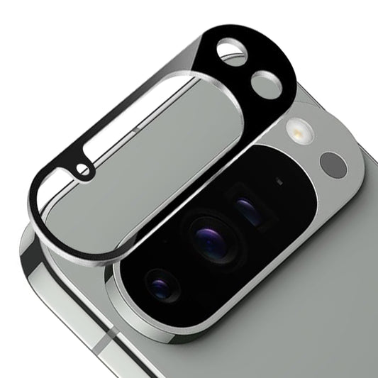 For Google Pixel 9 Pro XL Camera Lens Protector Tempered Glass with Colored Edge – Anti-Scratch, HD Clarity, Easy Install Case Cover Black