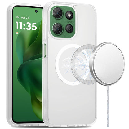 For Motorola Moto G Power 5G 2027 MagSafe Compatible Case Hybrid Soft TPU Bumper Hard Translucent Matte Back Slim Shockproof Case Cover