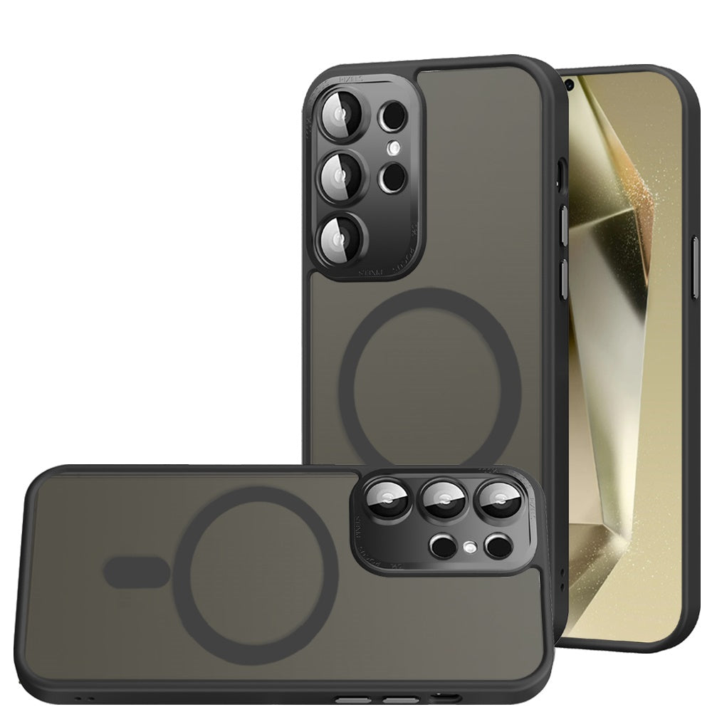 Complete Protection HQ Matte Translucent Hybrid Shockproof w/ Camera Protector Compatible with MagSafe