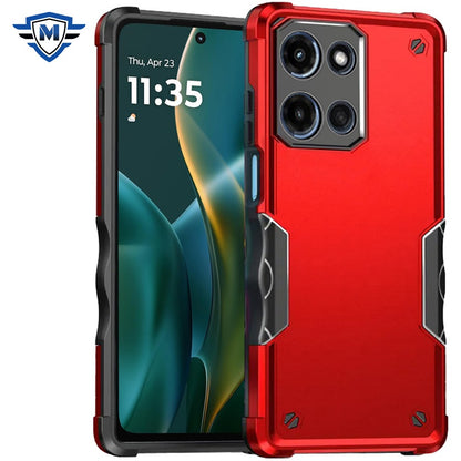 For Motorola Moto G Stylus 5G 2025 Slim Fit Back Hybrid Lightweight Shockproof 2-in-1 Hybrid Hard PC Bumper Frame Armor Protection Case Cover