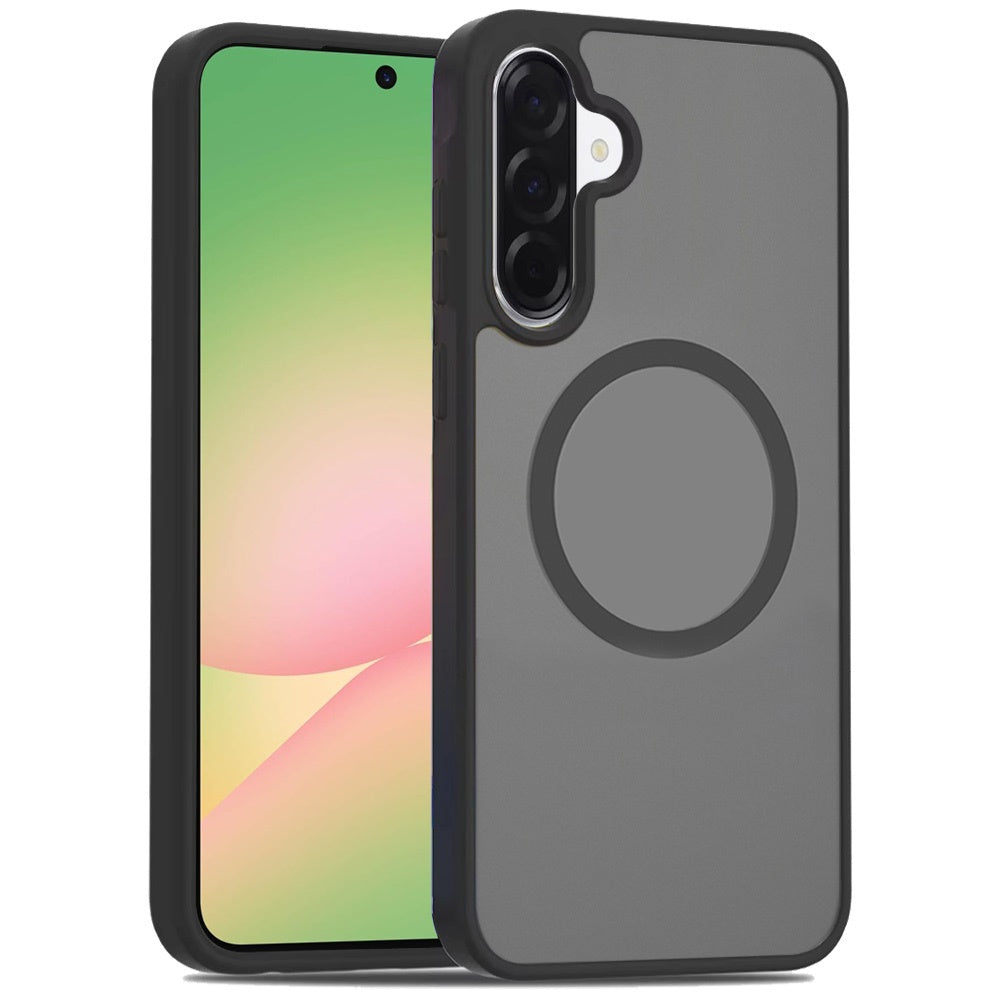 For Samsung Galaxy A57 MagSafe Compatible Case Hybrid Soft TPU Bumper Hard Translucent Matte Back Slim Shockproof Case Cover