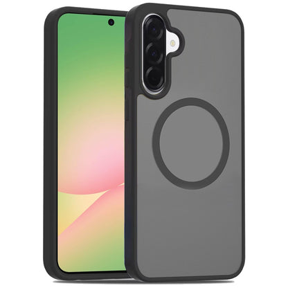 For Samsung Galaxy A57 MagSafe Compatible Case Hybrid Soft TPU Bumper Hard Translucent Matte Back Slim Shockproof Case Cover