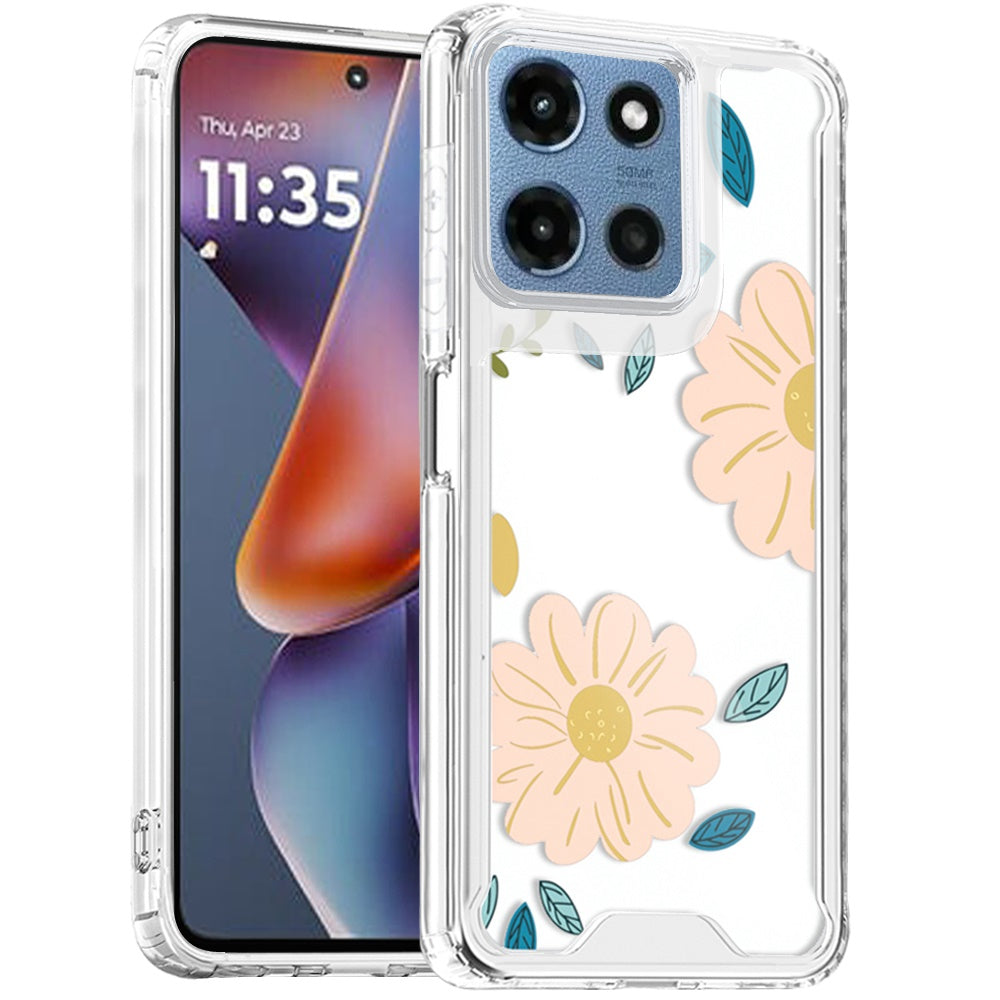 For Motorola Moto G 5G 2026/2025 Beautiful TPU Design, Slim Shockproof Soft Cover for Women and Girls, Stylish Protective Case Cover