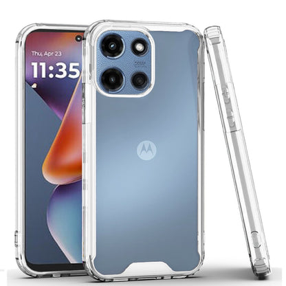 For Motorola Moto G Power 5G (2025) Clear Slim TPU Cover with Shockproof Protection, Scratch-Resistant Design, Flexible and Lightweight Case Cover Clear